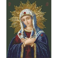 Набор для вышивания бисером "Богородица Умиление" (Икона)